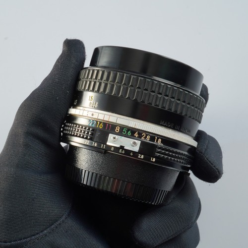 VERY GOOD Nikon Ai Nikkor 50mm F/1.8 Prime Lens - Picture 13 of 20
