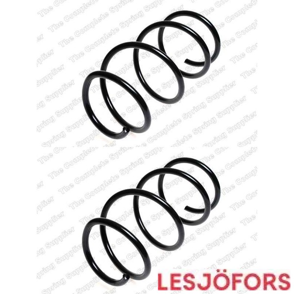 2X Fahrwerksfeder LesjÖFors 4008430 2 Federn Satz Federnsatz FüR BMW-image