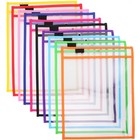 30 Pcs Document Binder Sheet Protectors Resuable Pockets Dry Erase