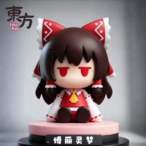 Anime Touhou Project 8 cm Hakurei Reimu PVC Figura Estatua Juguete Coleccionable Regalo - Imagen 1 de 5