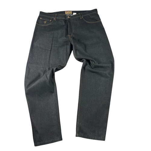 Vintage Rocawear Denim Dark Wash Baggy Jeans Herren 40x32 Loose Grunge Y2K J-9969 - Bild 2 von 14