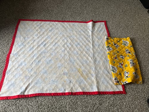 NEW Popeye Quilt Homemade Blanket Handmade Olive Oyl Swee'Pea Wimpy & Puzzle - Picture 11 of 13