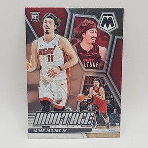 2023-24 Panini Mosaic Montage #28 Jaime Jaquez Jr. NBA Miami Heat Rookie RC