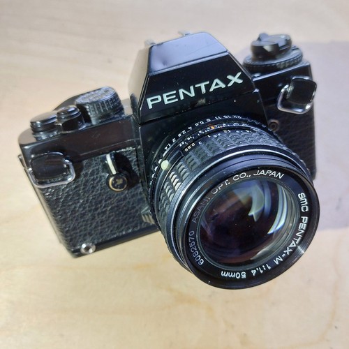 Asahi Pentax LX SLR Film Camera with SMC PENTAX-M 50mm F/1.4 lens - Picture 1 of 20