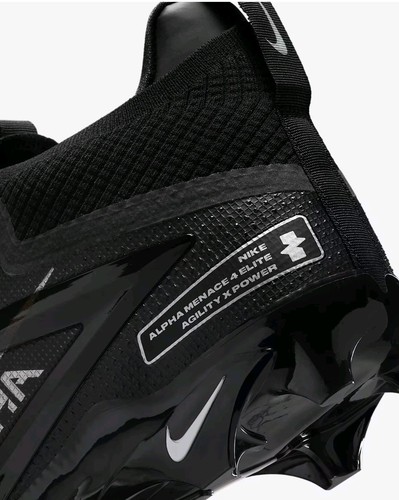 Scarpe da calcio Nike Alpha Elite 4 Menace FD7036-002 da uomo taglia 11 NUOVE - Foto 9 di 9