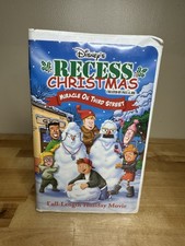 Recess Christmas: Miracle on Third Street VHS Clamshell Full Length Version VTG