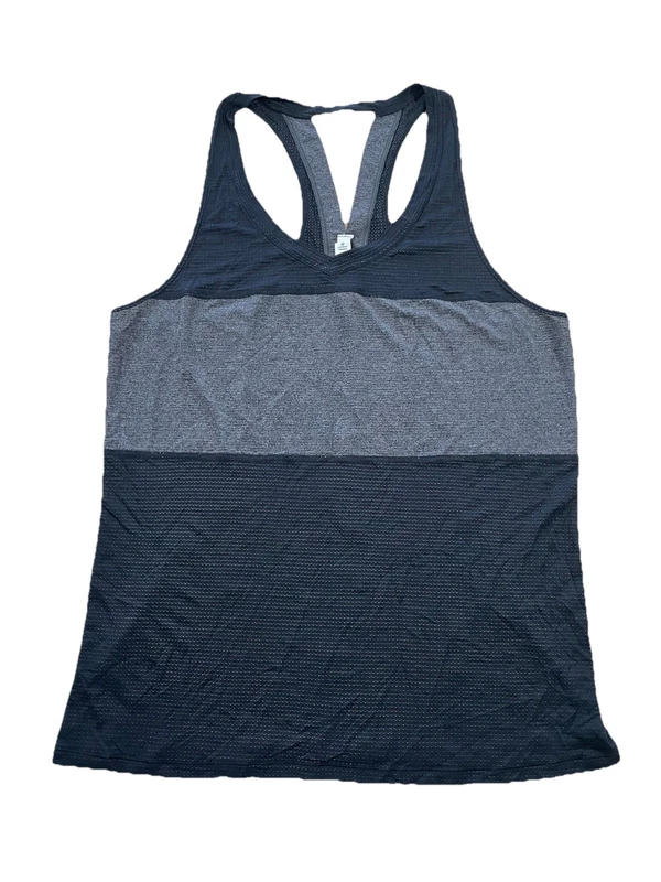 lululemon dark black tank-top