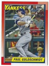 Paul Goldschmidt 2025 Topps '90 Topps Series 2 #90B246 NRMT+ New York Yankees
