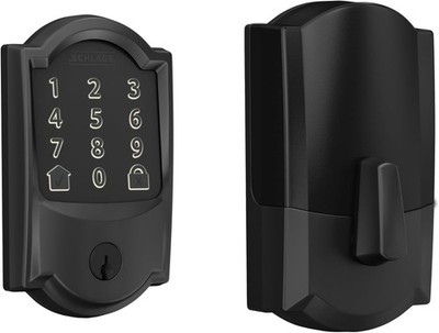 Schlage Encode Smart Wifi Deadbolt Lock for Front Door - Keyless Entry with App