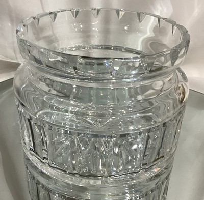 WATERFORD Crystal Candy Decorative Bowl  5.5  Diameter 4  Height