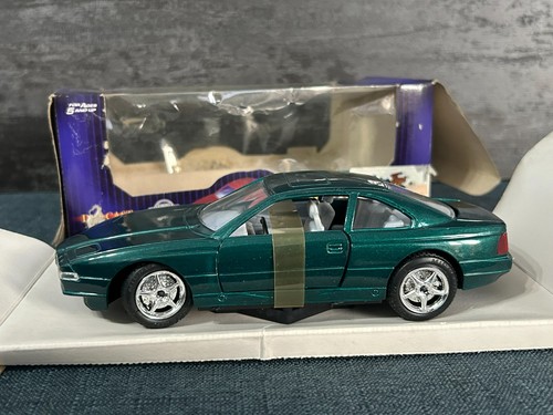 BMW 850i 850 1/24 automodello apribile in metallo pressofuso DIE CAST DREAM CAR - Foto 3 di 12
