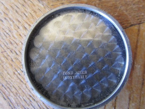 Vintage Used Chrome Plated ASTIN Manual Watch Cal. FHF 26. For parts. - Imagen 5 de 17