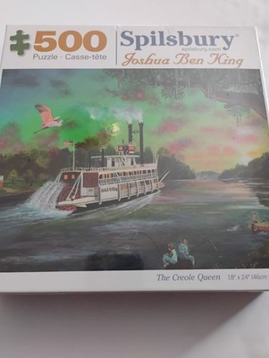 500 Piece J.B. King Art Puzzle ''The Creole Queen''  18''x 24'' Spilsbury