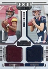 2024 Panini Contenders Rookie Ticket Drake Maye, Jayden Daniels #DS-13 (MEM, RC)