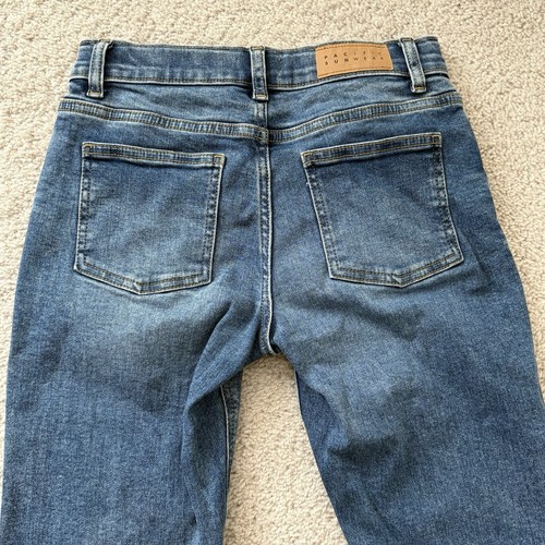 Pacsun Kids Medium Wash Straight Jeans, Size 8, 24" Waist, 21" Inseam - Picture 5 of 6