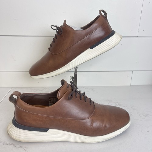 Wolf & Shepherd Crossover Longwing Oxford Dress Shoes Men's 9M Honey Leather - Bild 2 von 9