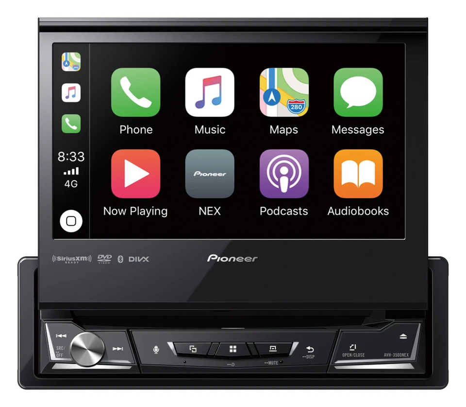 Pioneer AVH-3500NEX 7” Single-DIN Touchscreen DVD Receiver + SiriusXM SXV300v1 - Image 2 of 4