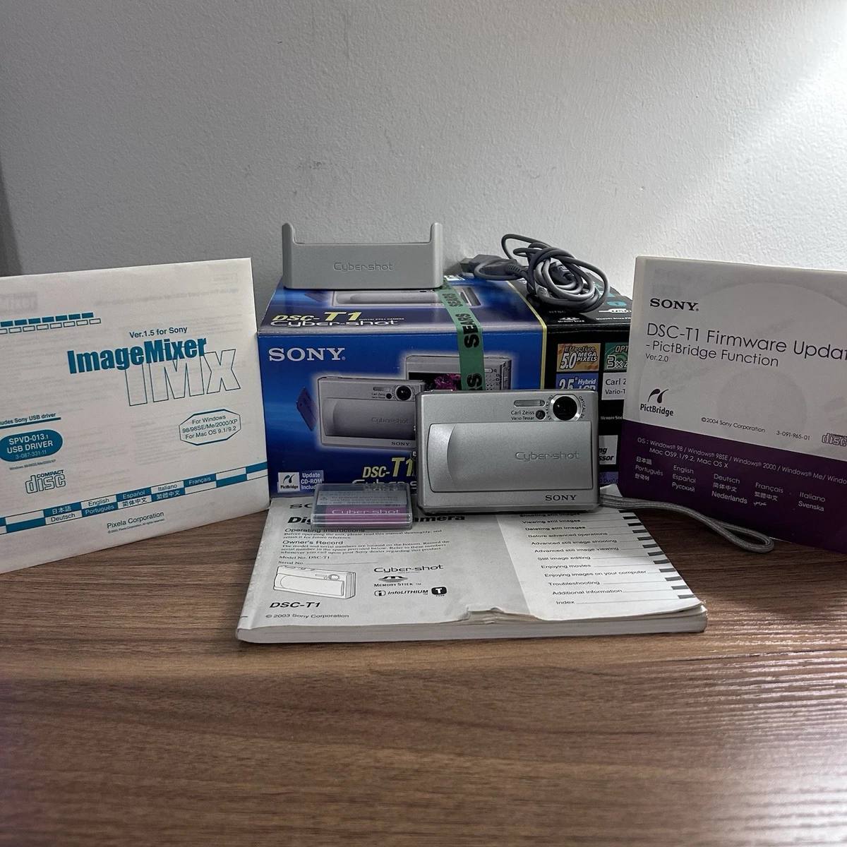 Sony Cyber-shot DSC-T1 Digital Cameras for sale | eBay