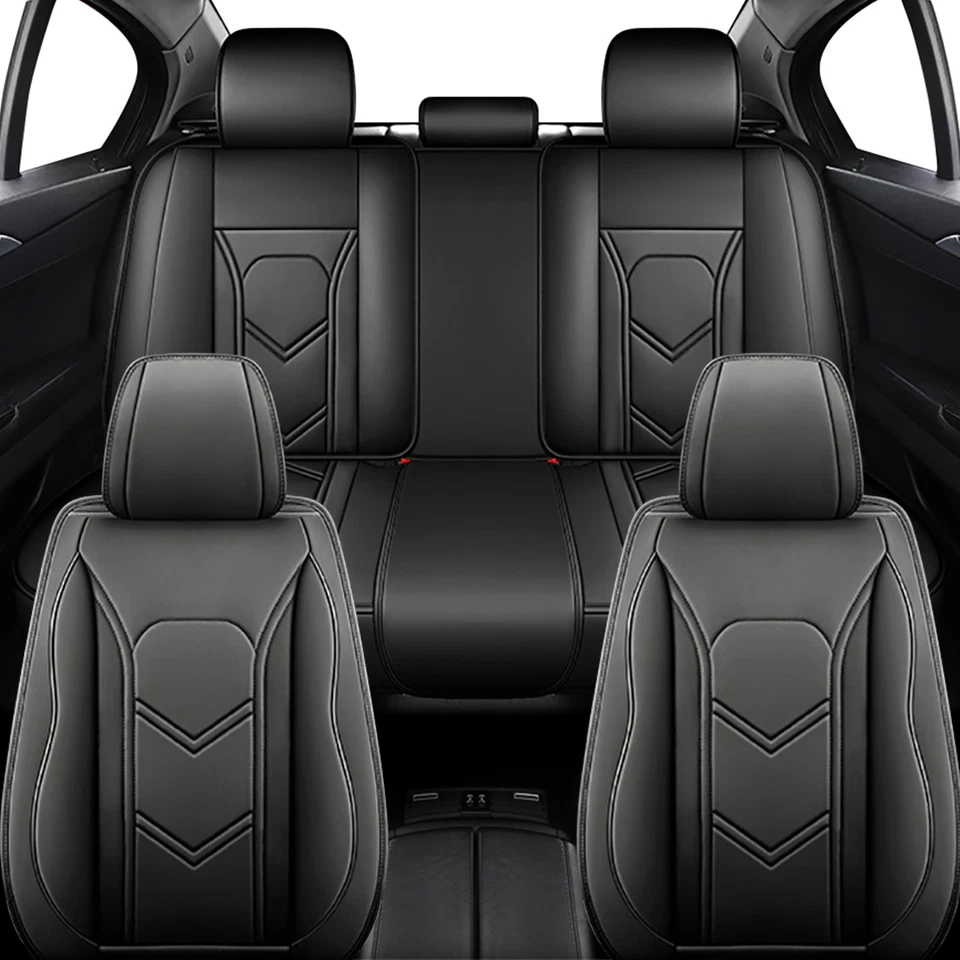 Fit for Mazda 3/5/CX-3/CX-5 Car Seat Covers Front Rear Seat Protector - Image 2 of 4