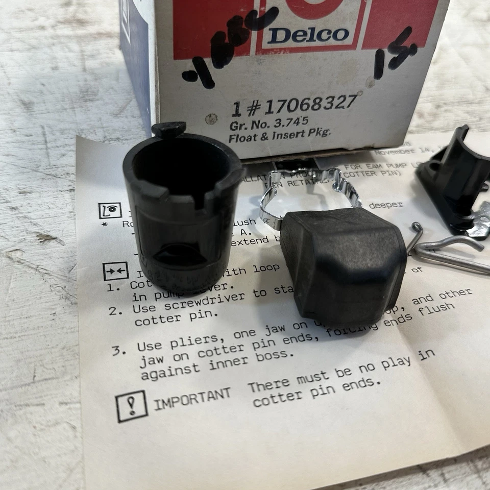 New GM 17068327 FLOAT KIT CARB GMC Buick Cadillac Oldsmobile PONTIAC 1975-1990 - Image 3 of 4