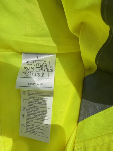 Mans Flourecent   Jacket - Picture 1 of 4