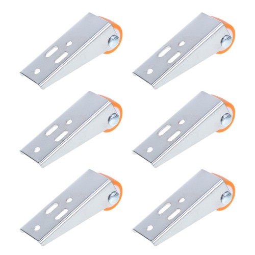  6 Stück Couchtisch Schwerlast Rollen Anti-Sag Tür Boden Stützrollen - Bild 10 von 12