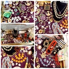Vintage Rhinestone Costume Jewelry & Oddities Lot Juliana Trifari Monet Norway