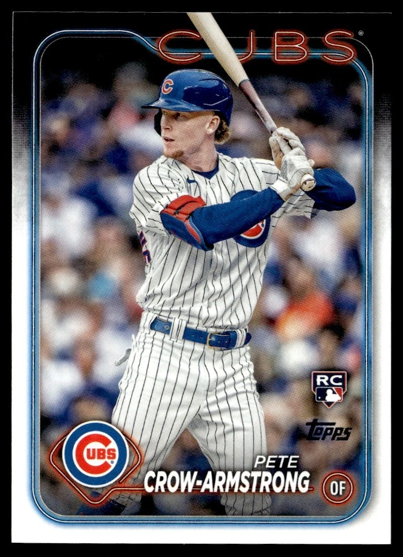 2024 TOPPS PETE CROW-ARMSTRONG ROOKIE * CHICAGO CUBS #407