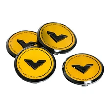 Vorsteiner Flow Forged Wheels Gold Center Caps - Set of 4