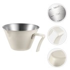  Espresso-Schnapsbecher mit Griff, Espresso-Messbecher, Edelstahl-Ausgießbecher