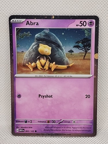 Abra Kadabra & Alakazam ex Scarlet & Violet Black Star Promo Set 2023 Pokémon - Picture 6 of 7