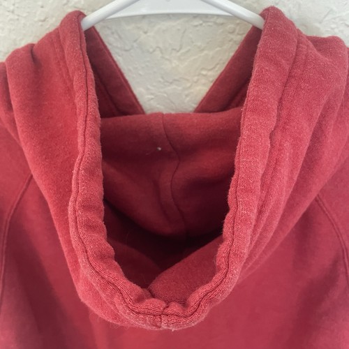 Indiana Hoosiers Mujer Sudadera con Capucha 2XL Sudadera Rojo Universitario De Colección - Imagen 8 de 11
