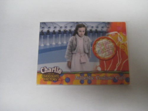 Charlie and the Chocolate Factory Costume Card Work Dress Veruca Salt 191/330 - Picture 1 of 2