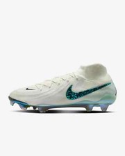 New Nike Phantom Luna 2 Elite AS FG High Top Soccer Cleats - White (HV4891-100)