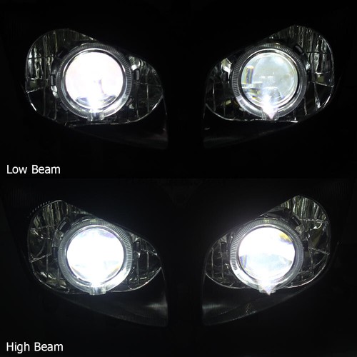 Front Headlight Assembly w/Blue Angel Eye For Yamaha FZ1 FZ-1S Fazer 2006-2015 - Picture 11 of 24