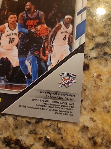 2018-19 Panini Prizm Sensational Signatures Patrick Patterson #SS-PPS Auto - Picture 6 of 6