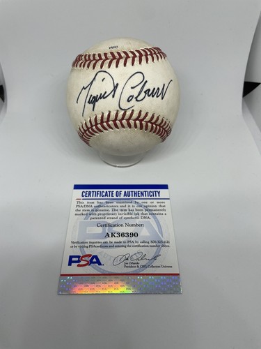 Miguel Cabrera Signed Minor League Baseball Early Autograph PSA Certified Auto - Picture 3 of 5
