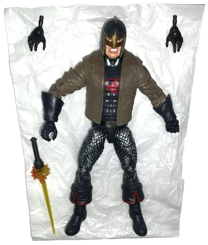 Figura Marvel Legends MARVEL'S BLACK KNIGHT 6" Vengadores Exclusivo de Amazon