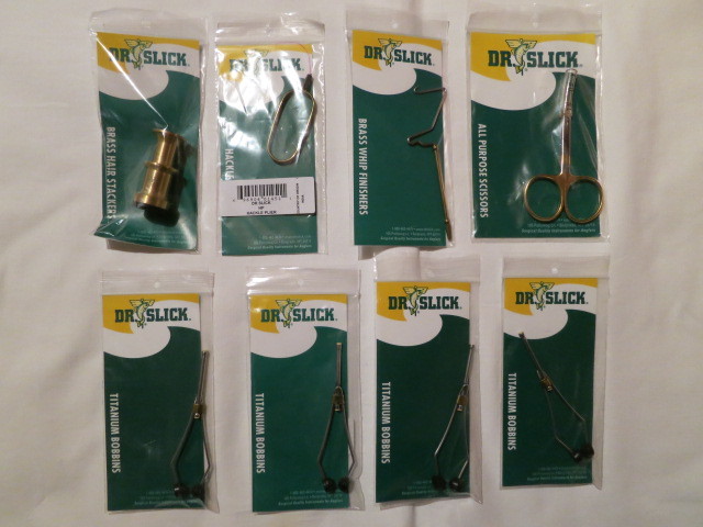 Attrezzatura Costruzione Esche Da Mosca DR. SLICK (8 Pz.) Attrezzatura Costruzione Esche Da Mosca DR. SLICK (8 Pz.)