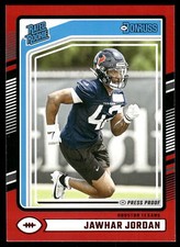 2024 Donruss Press Proof Red Jawhar Jordan RC Houston Texans #390