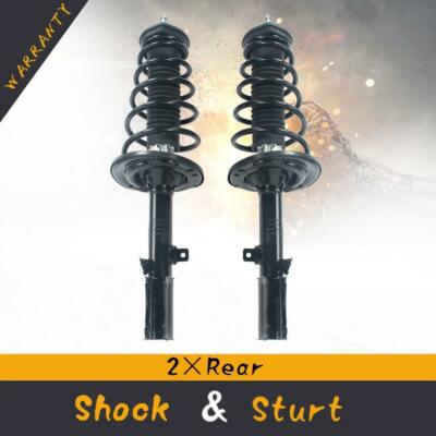 2 Rear Quick Complete Coil Spring Struts Shocks Assembly For 04-06 Toyota Camry