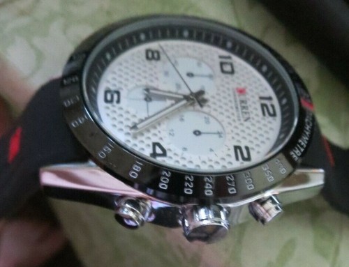 Curren Chronometer Tachymeter men's Watch model 8167 - Picture 2 of 4