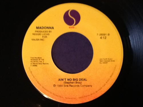 MADONNA~true blue/la isla bonita/express yourself 3 LOT 7"- SIRE ~ ALL Ex/Ex+ - Imagen 7 de 9
