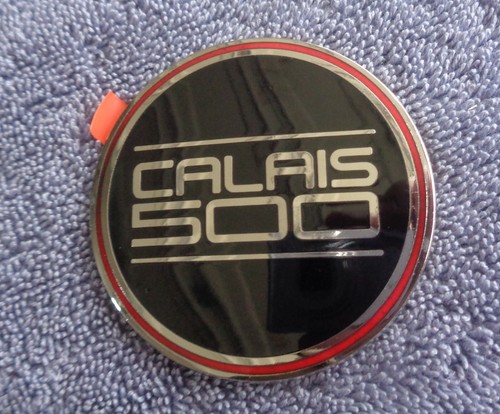 NEW NOS Genuine GM 1985 Olds Calais Indy 500 Pace Car Hood Ornament Emblem 2.5" - Picture 2 of 7