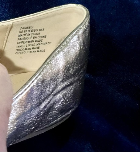 Zapatos dorados para mujer’  - Imagen 6 de 7