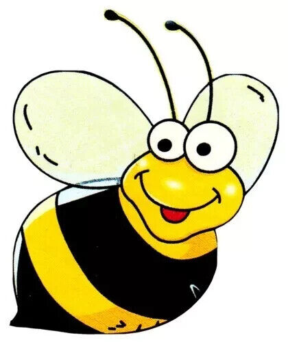 bumble bee bug wall safe sticker crafts 10 inch - Picture 1 of 2