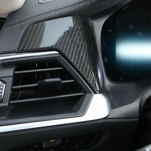 For BMW 3 Series G20 2020-2021 Real Carbon Fiber Central Console Kit Cover Trim - Bild 11 von 12