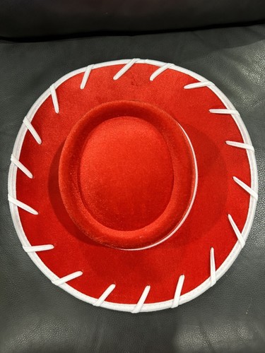 Toy Story Jessie Cowboy Hat Red Adult/Kids Costume Hat Disney - Picture 2 of 7