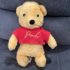 Vintage 1960’s Walt Disney Winnie The Pooh Plush Toy J. Swedlin Inc. GUND Mint