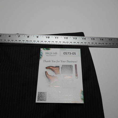 Loft Petites Pencil Skirt Size 2P Pinstripe Brown Wool-Mix Tailored Office Siren - Picture 12 of 14